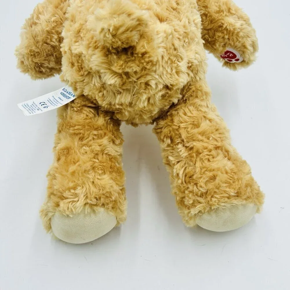Build-A-Bear Happy Hugs Teddy Bear Plush Soft Tan Swirl Fur 18
